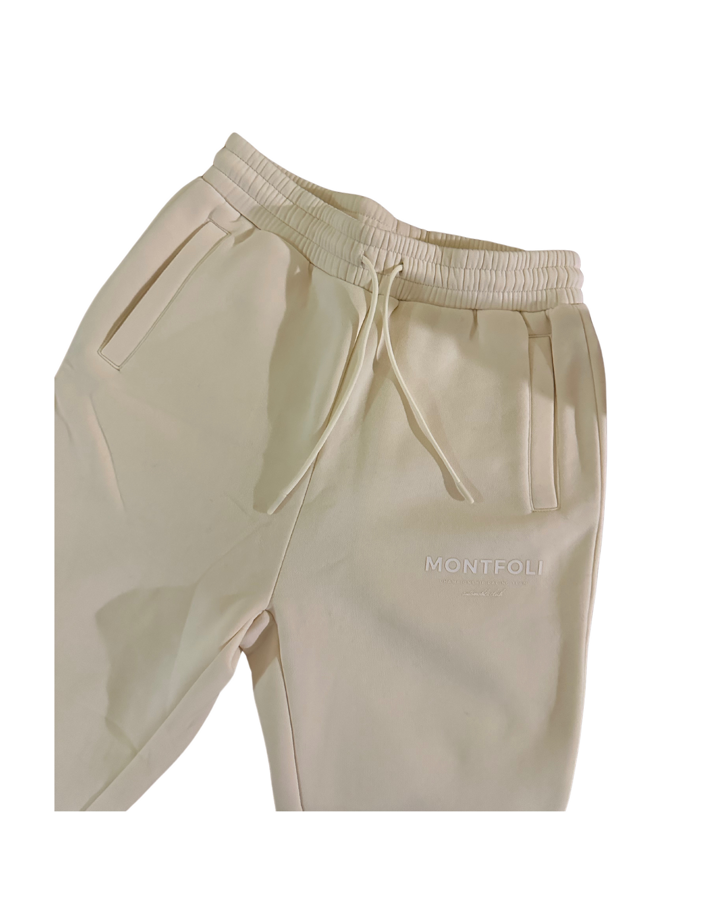 Cream Automobile Club Sweatpant