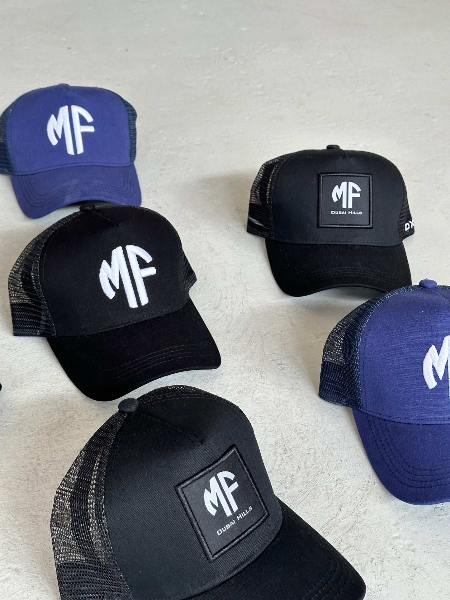 MF Midnight Black Trucker Cap