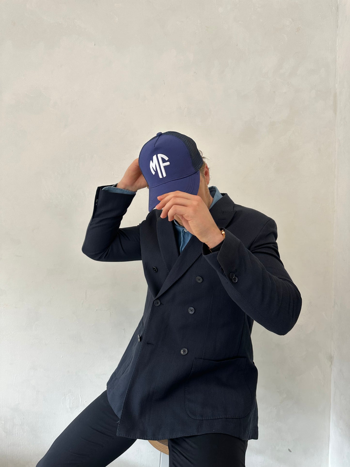 MF Deep Blue Trucker Cap