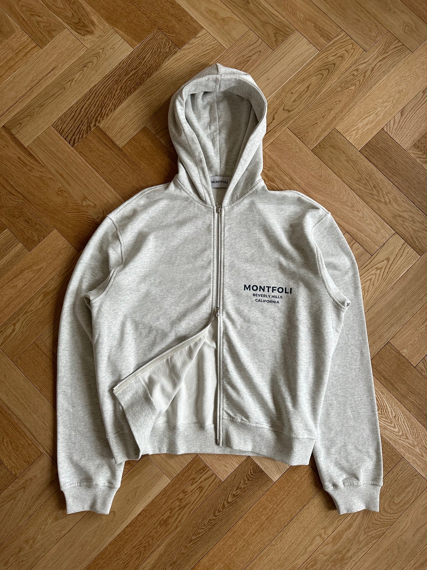 Beverly Hills Zip Up Hoodie