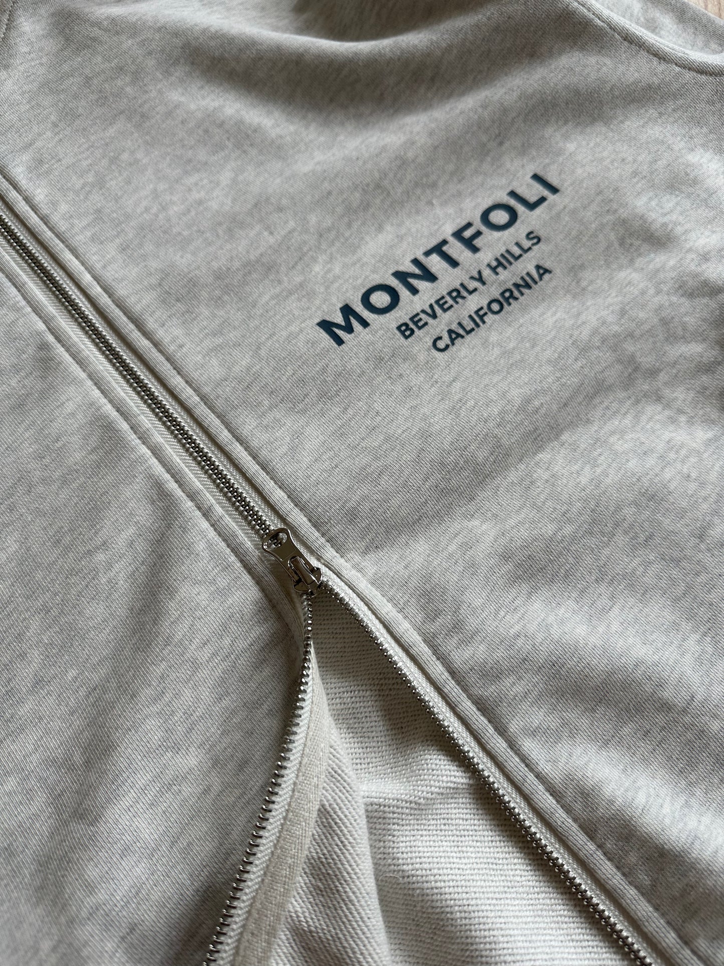 Beverly Hills Zip Up Hoodie